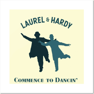 Laurel & Hardy - Commence to Dancin' (Single - V1) Posters and Art